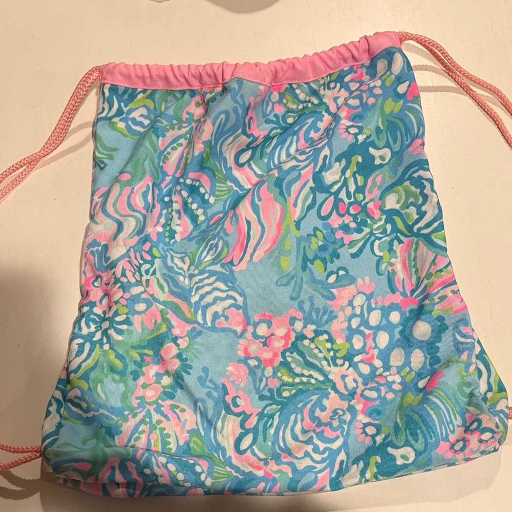 Lilly Pulitzer Drawstring Backpack - image 2